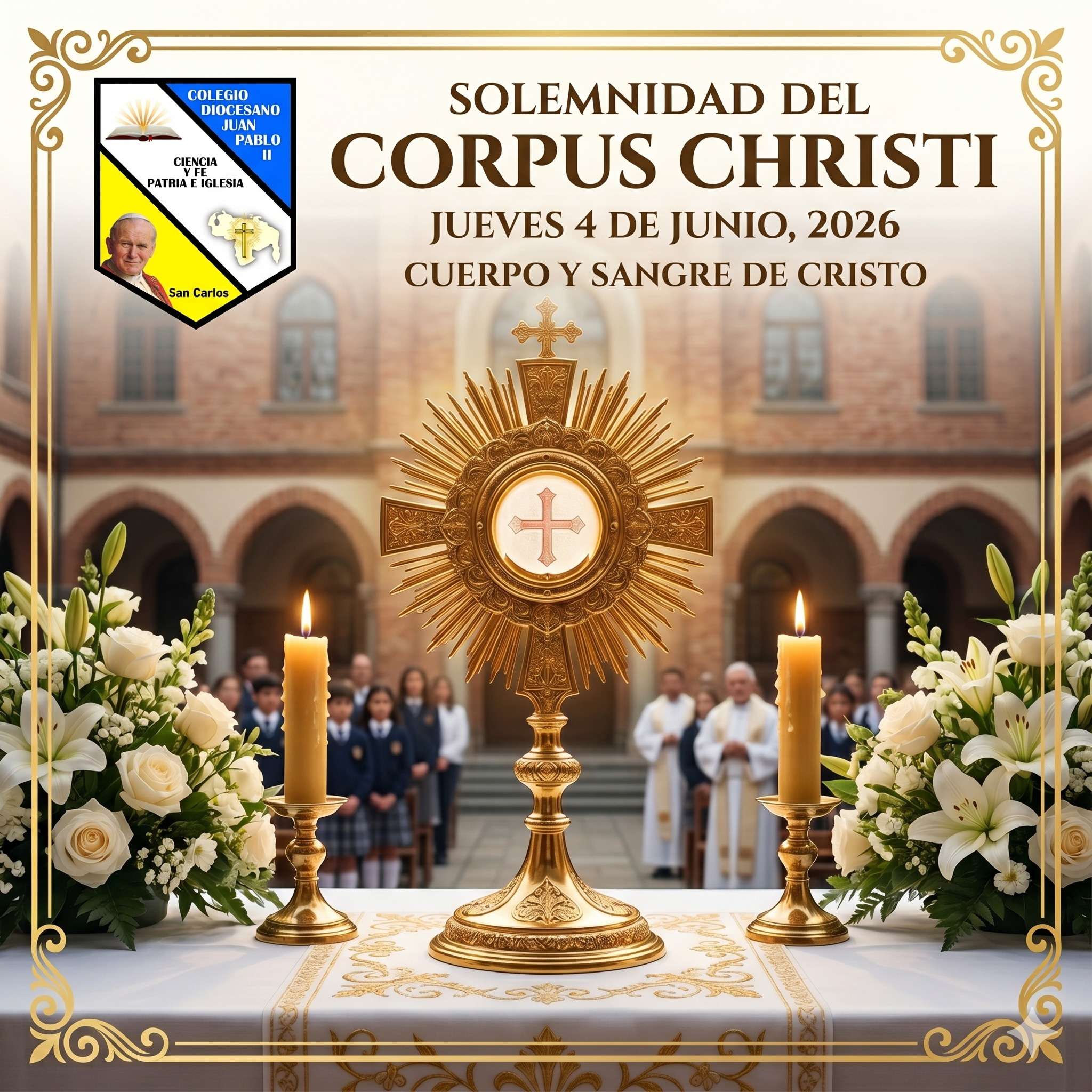 Solemnidad del Corpus Christi - 19 de Junio